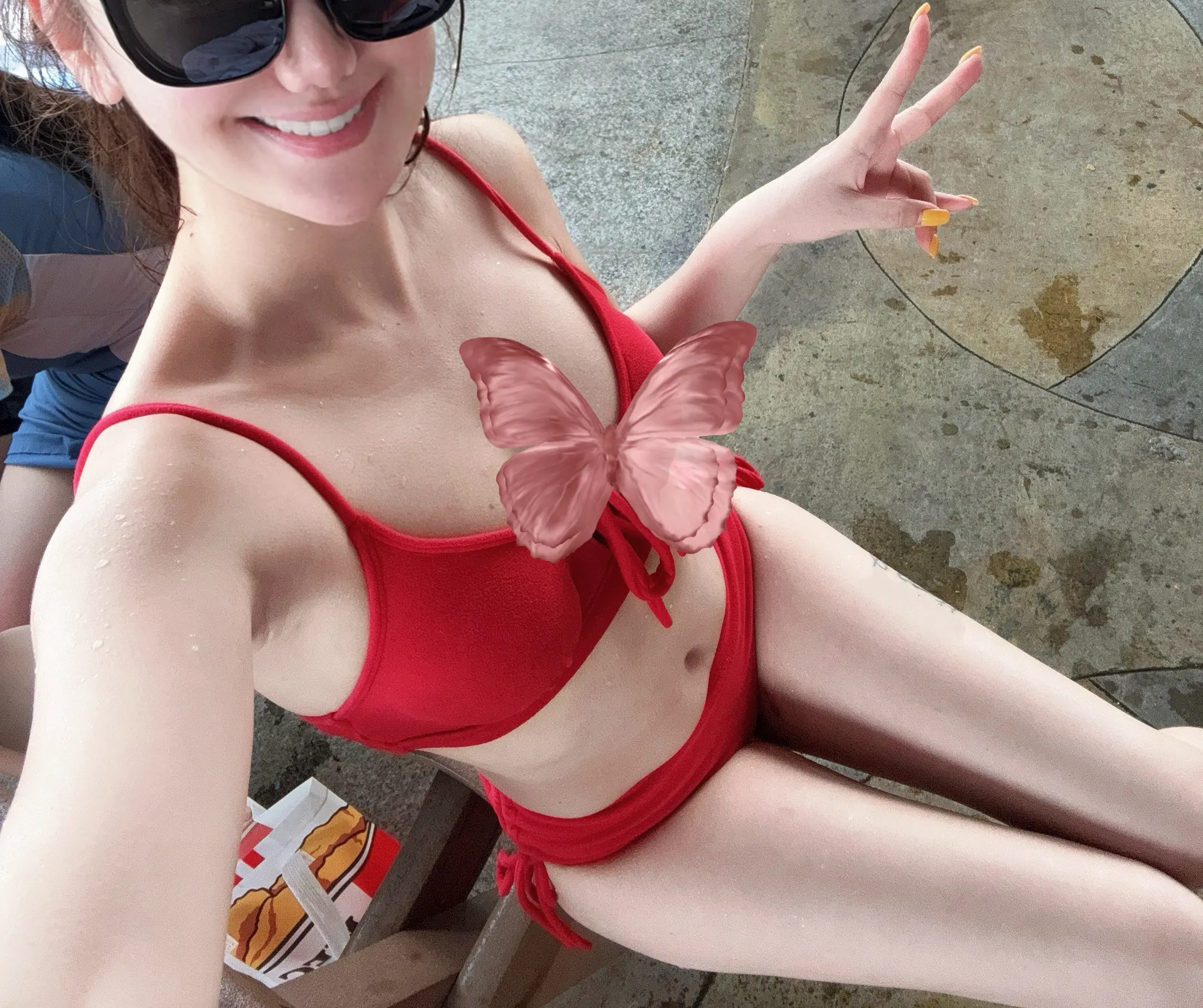 好多年没玩过水了💦。
