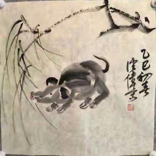 据说出走德云社的何云伟，开始学画画了，而且颇有成绩，一幅画能卖上千万！
真要是这