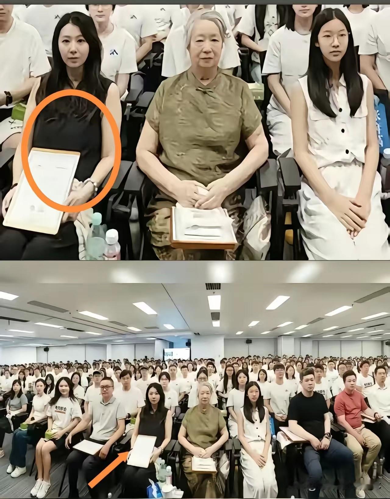 一场董事会活动，大家的关注点却意外跑偏了！李丽婧带着女儿张姩菡出席峰学蔚来董事会