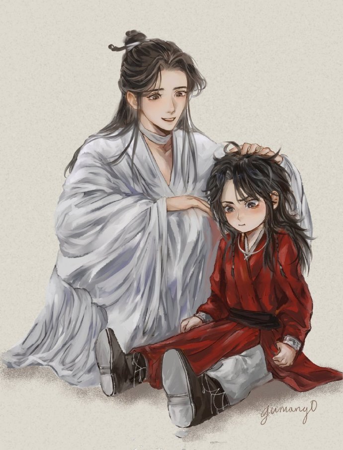 天官赐福  花怜 小花花生自己的气，他要为了哥哥更强大🥺 