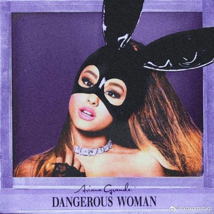 假如A妹Ariana Grande的《Dangerous Woman》是彩色封面