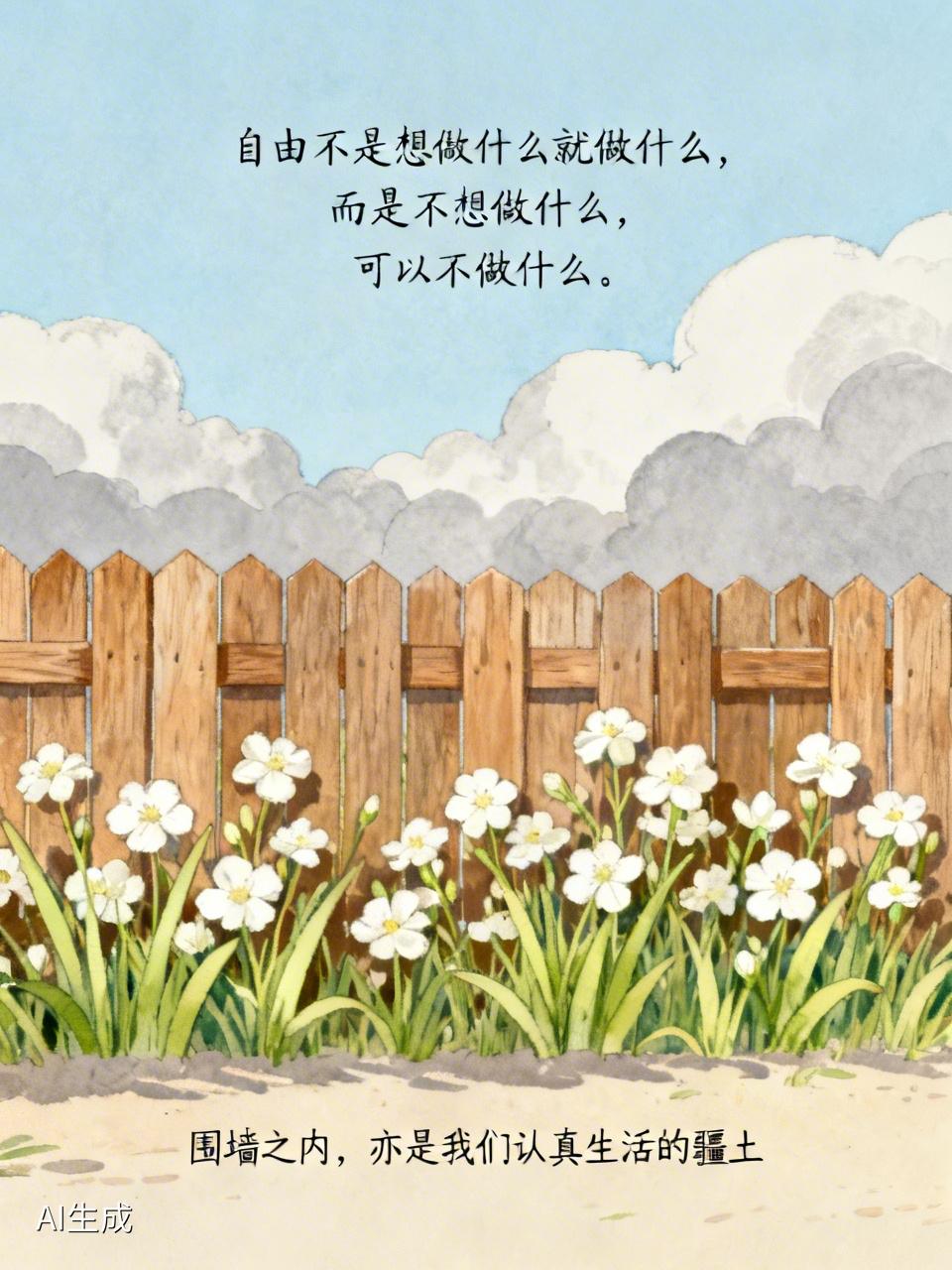 今日已阅

长大后才明白，自由不是想做什么就做什么，而是不想做什么，可以不做什么