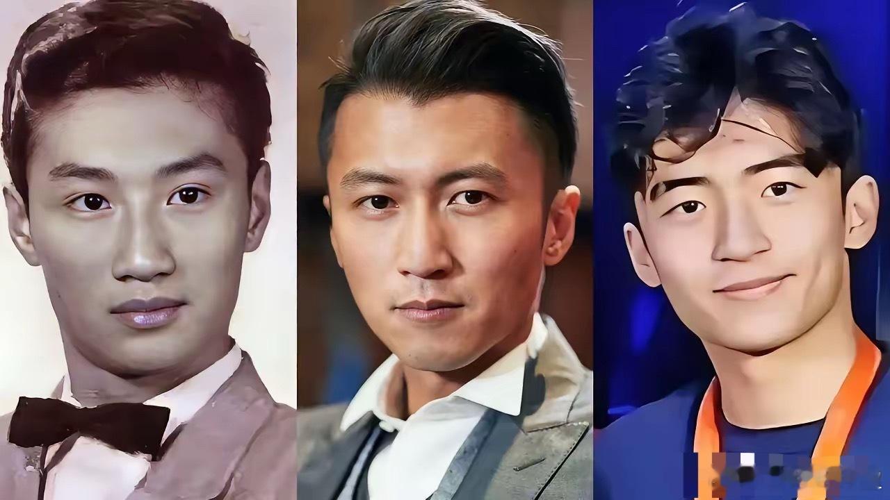 中间这张照片放的是谢霆锋中年的样子这很明显颜值上吃亏了[苦涩] ​​​