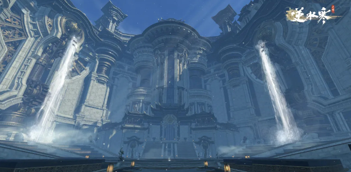 #逆水寒一周年CG#  好好好！逆水寒新CG唯一受害者出现了！盛家庄！直接就被十