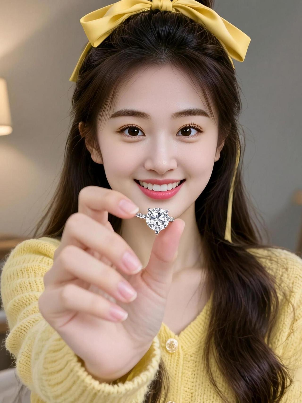 甜黄系生活照 抖音ai创作 高颜值