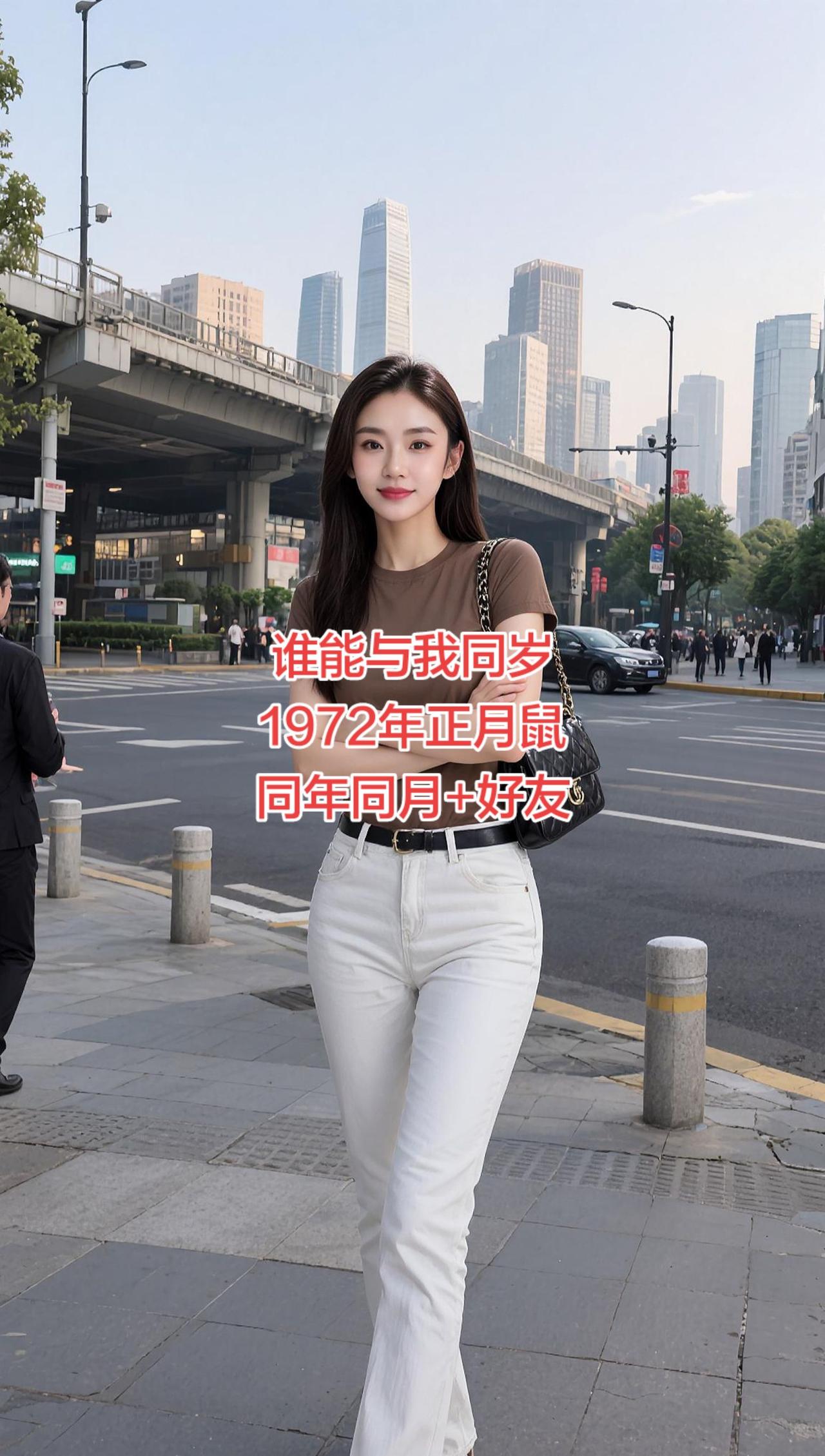 同年72年正月鼠，54岁谁能与我同岁，同年同月+好友！😀😀😀白t牛仔裤