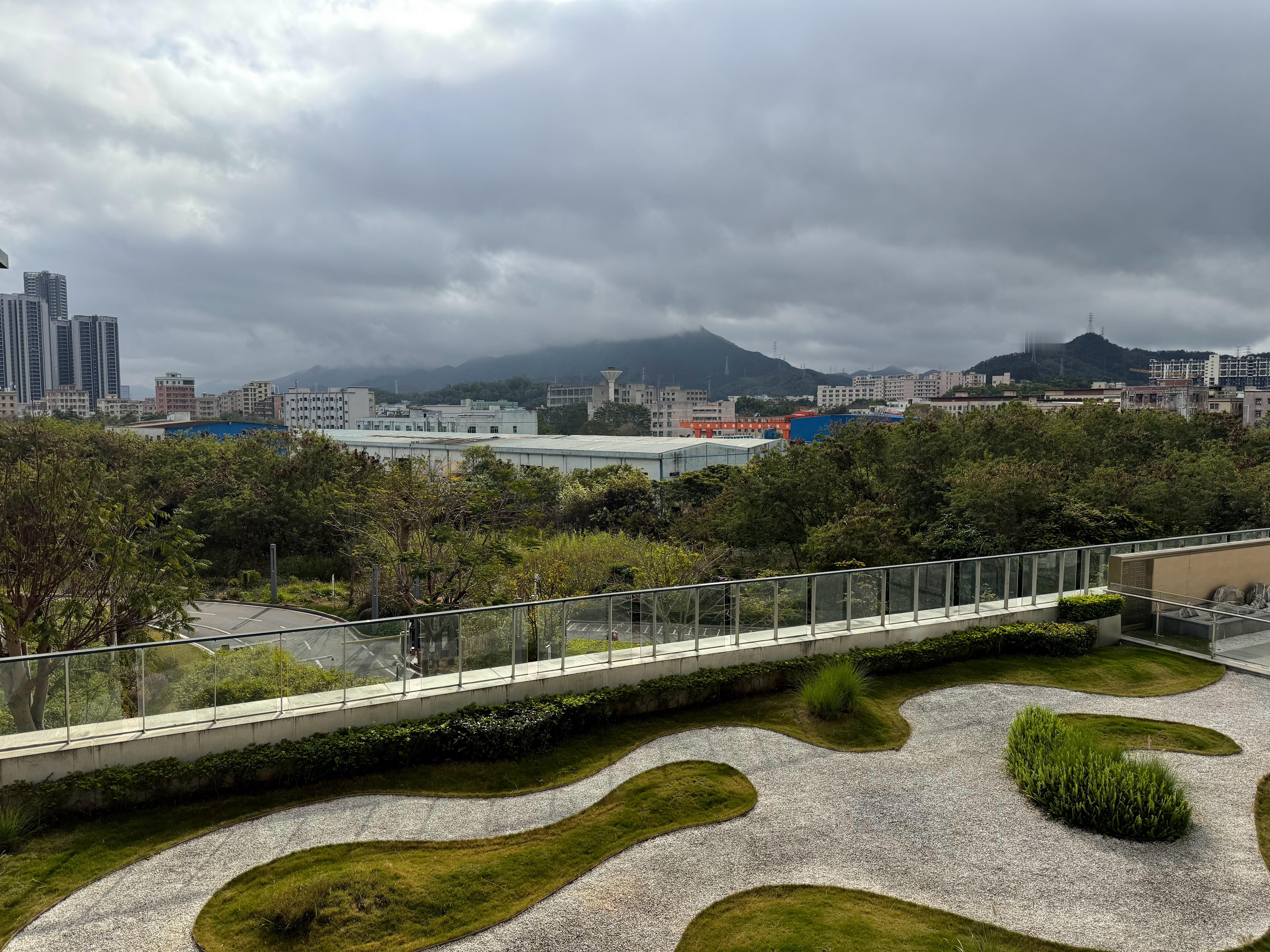 早上好，还是外面舒服，家里这会正降温下雨呢 