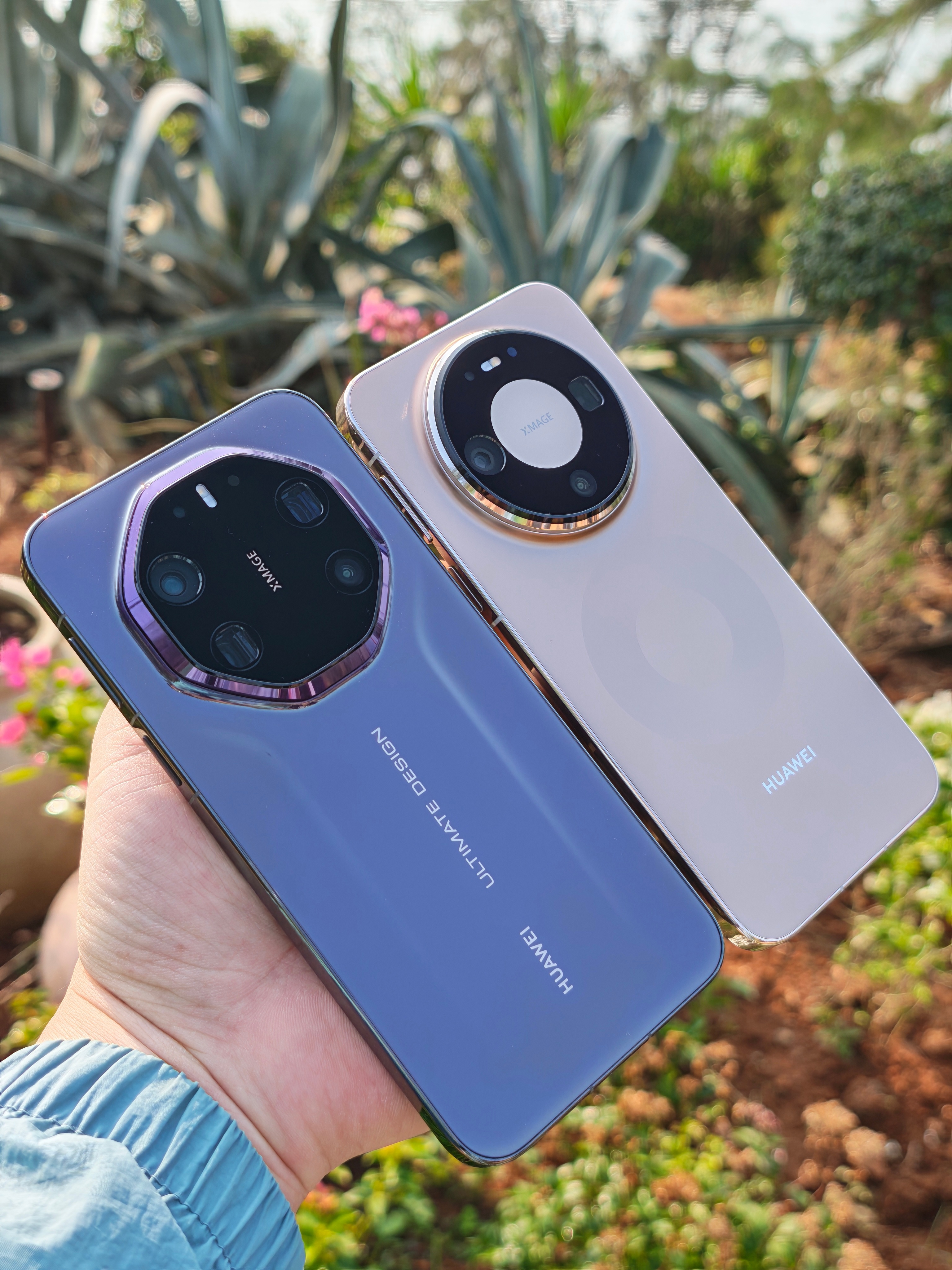 机器到手   金色的Pro  紫色的RS 华为Mate80科技数码