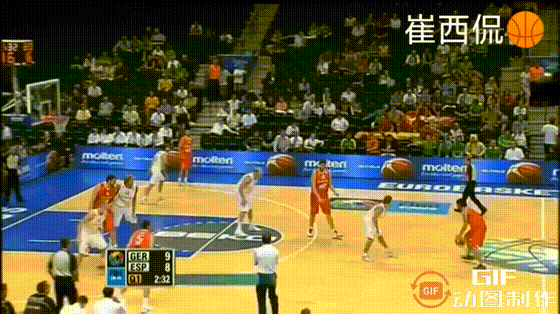 诺维斯基大战加索尔，欧锦赛巅峰对决！
两个欧洲最强内线，你攻我守，献上了难得一见