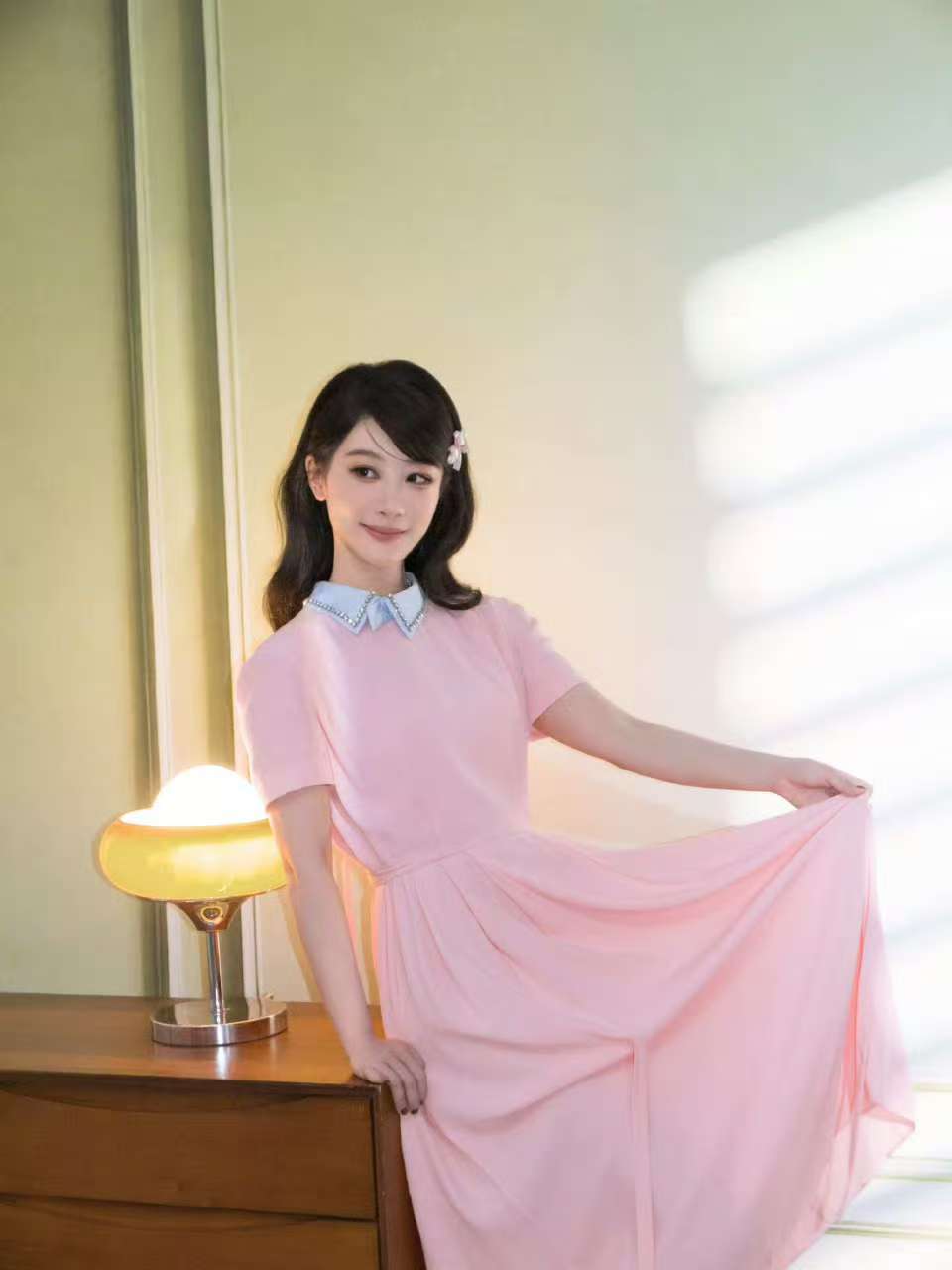 杨紫带来百分百的甜杨紫今天是sweet的 杨紫带来百分百的甜！ ​​​