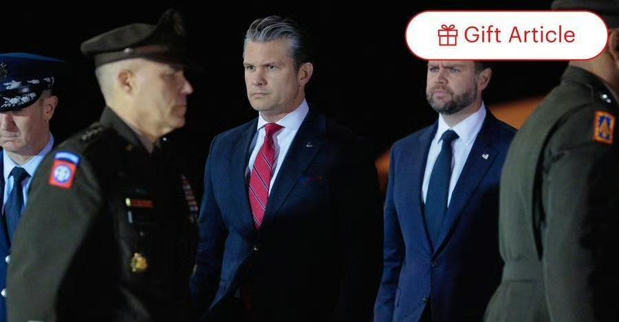 特朗普政府内部、白宫与五角大楼之间最尖锐的内部分歧之一。白宫闭门会，副总统万斯多