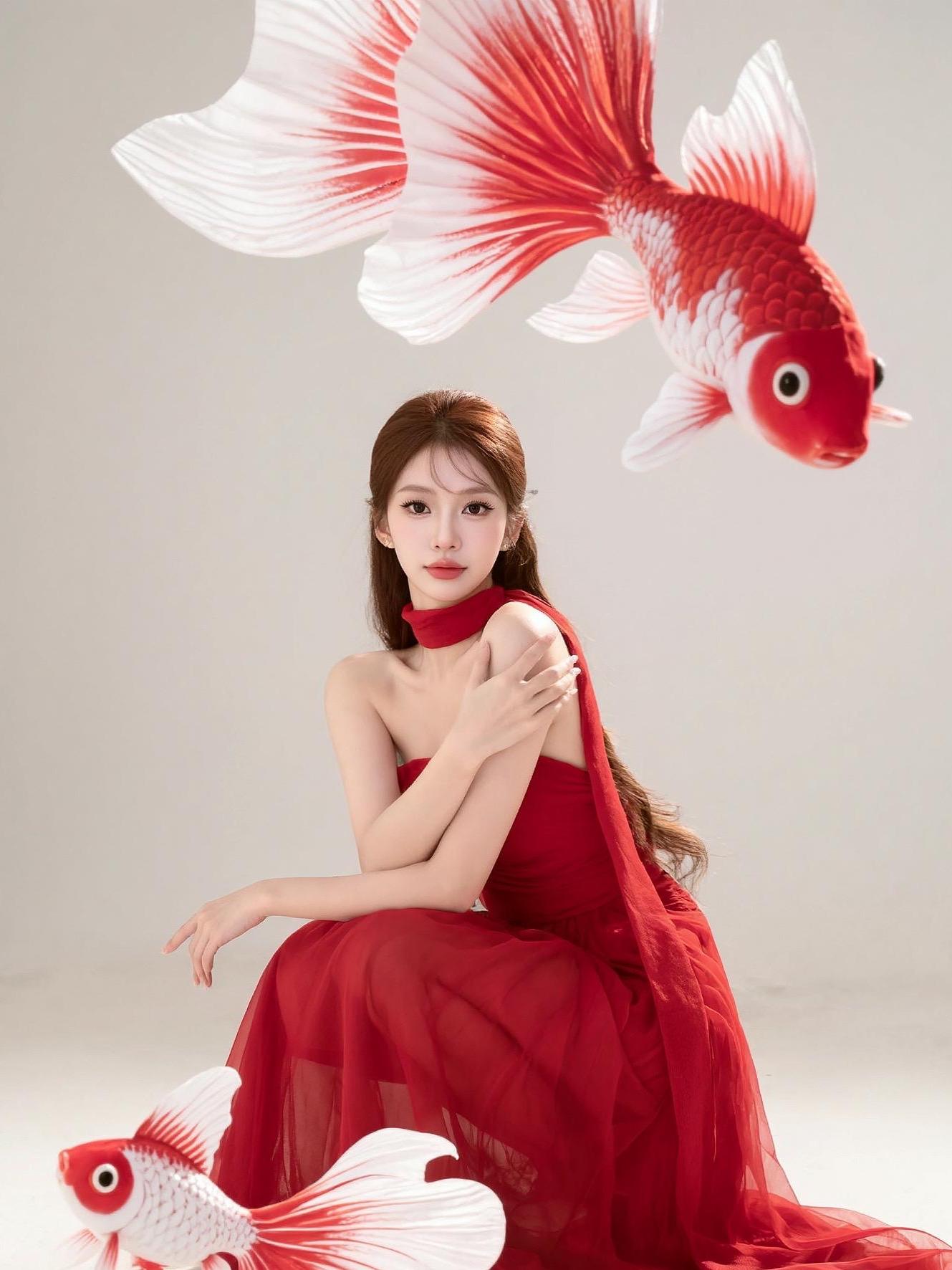 2026红锦鲤新年限定写真也是给我拍上了❣️