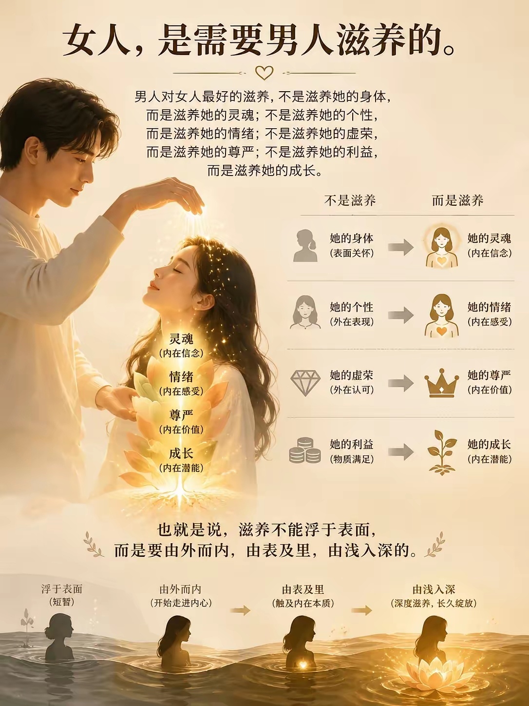 滋养 