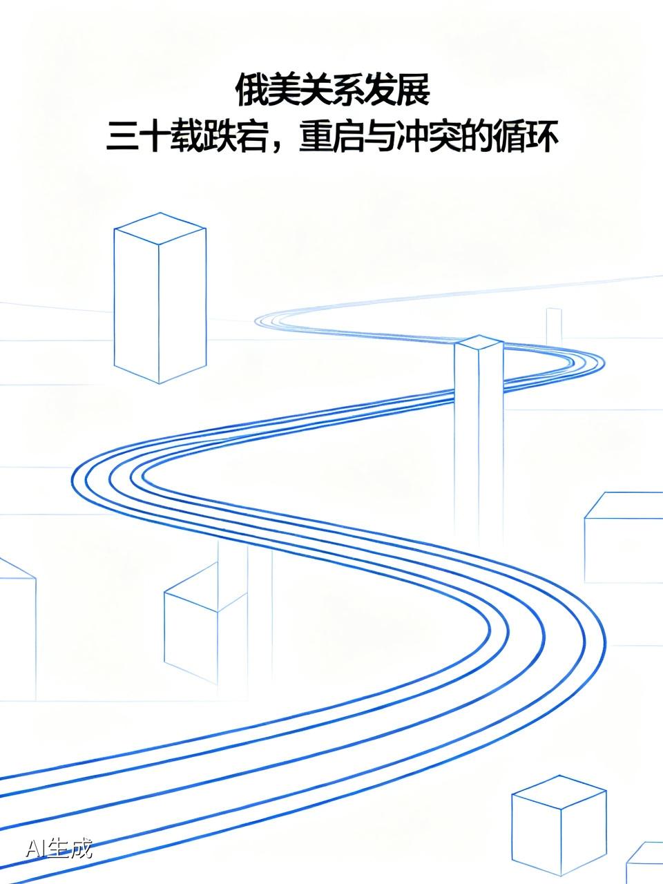 俄美关系发展就像坐过山车，跌宕起伏。冷战结束后，很多人觉得大国关系会缓和合作，可
