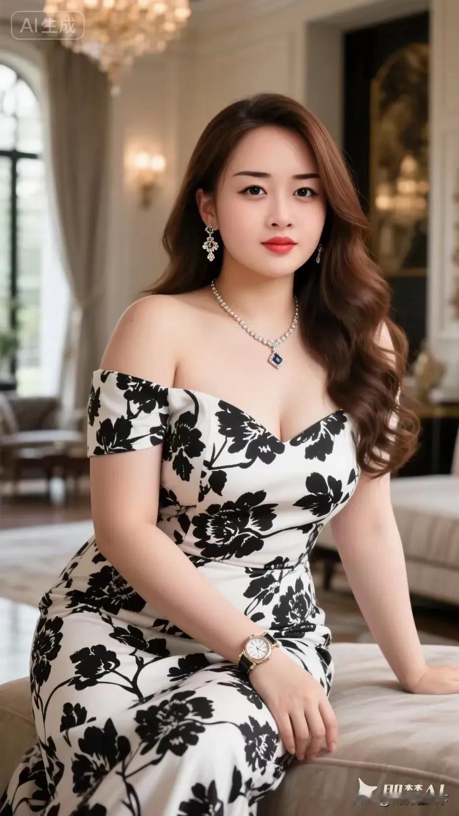 花容月貌，窈窕淑女，君子好逑。胖美人依然魅力无穷。