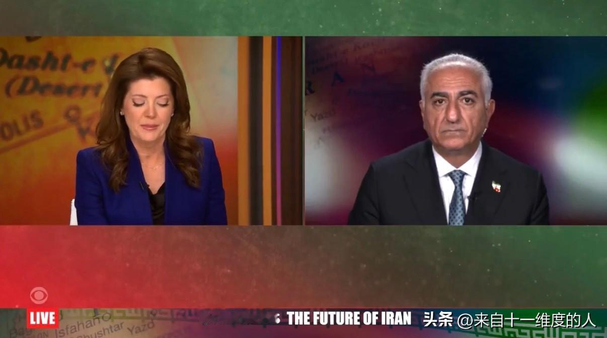 🔻CBS记者：“呼吁让伊朗民众赴死，这样做是否负责任？您是否应承担某些责任？”