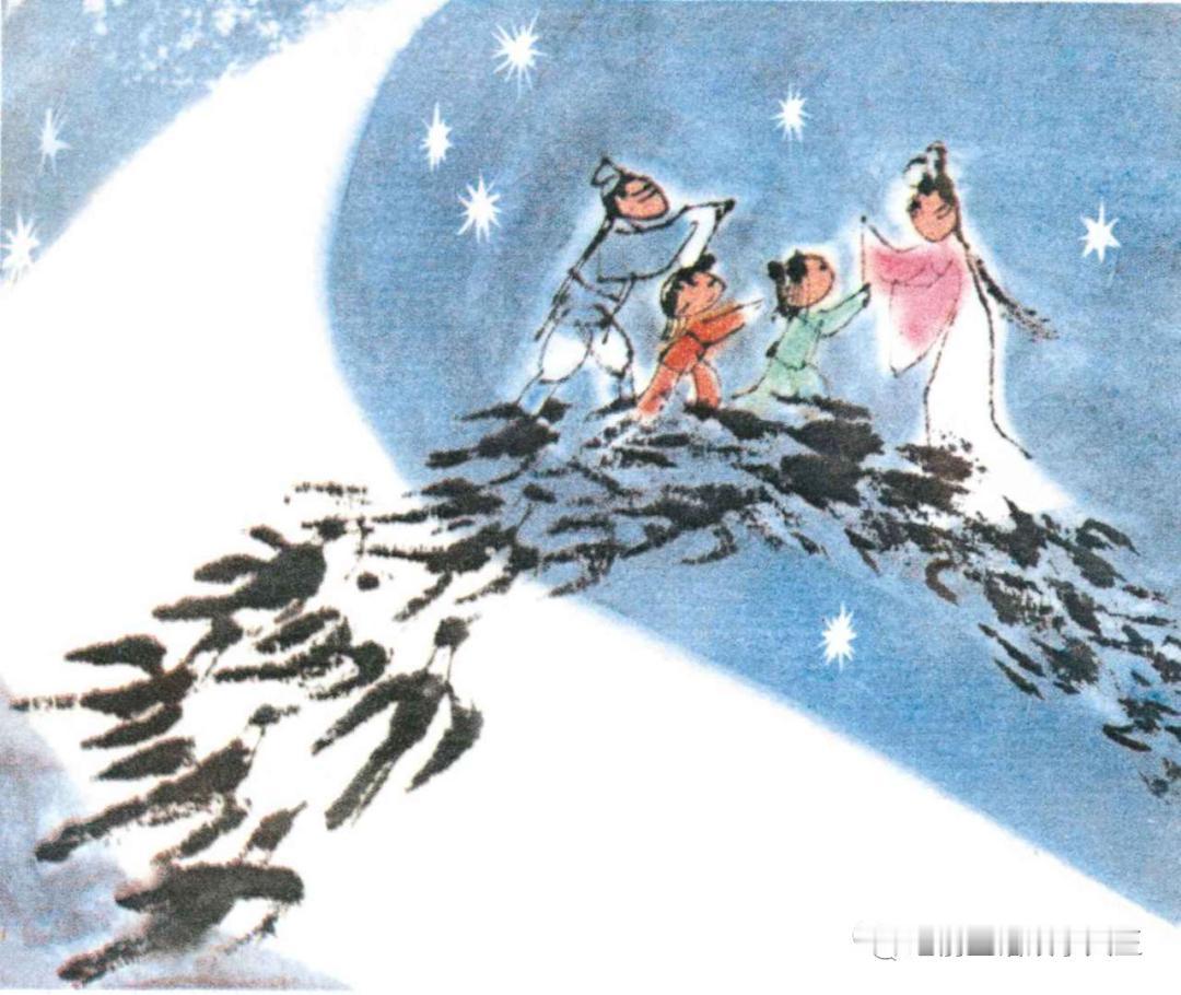 七夕节快乐
8/17/七/初五/多云/早安
一，偷听
七夕夜藏豆藤下，
偷听牛女
