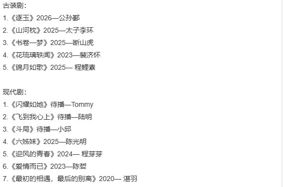 看了逐玉完全爱上李卿公孙鄞 李卿参演的电视剧看了逐玉完全爱上李卿公孙鄞，咱就说这