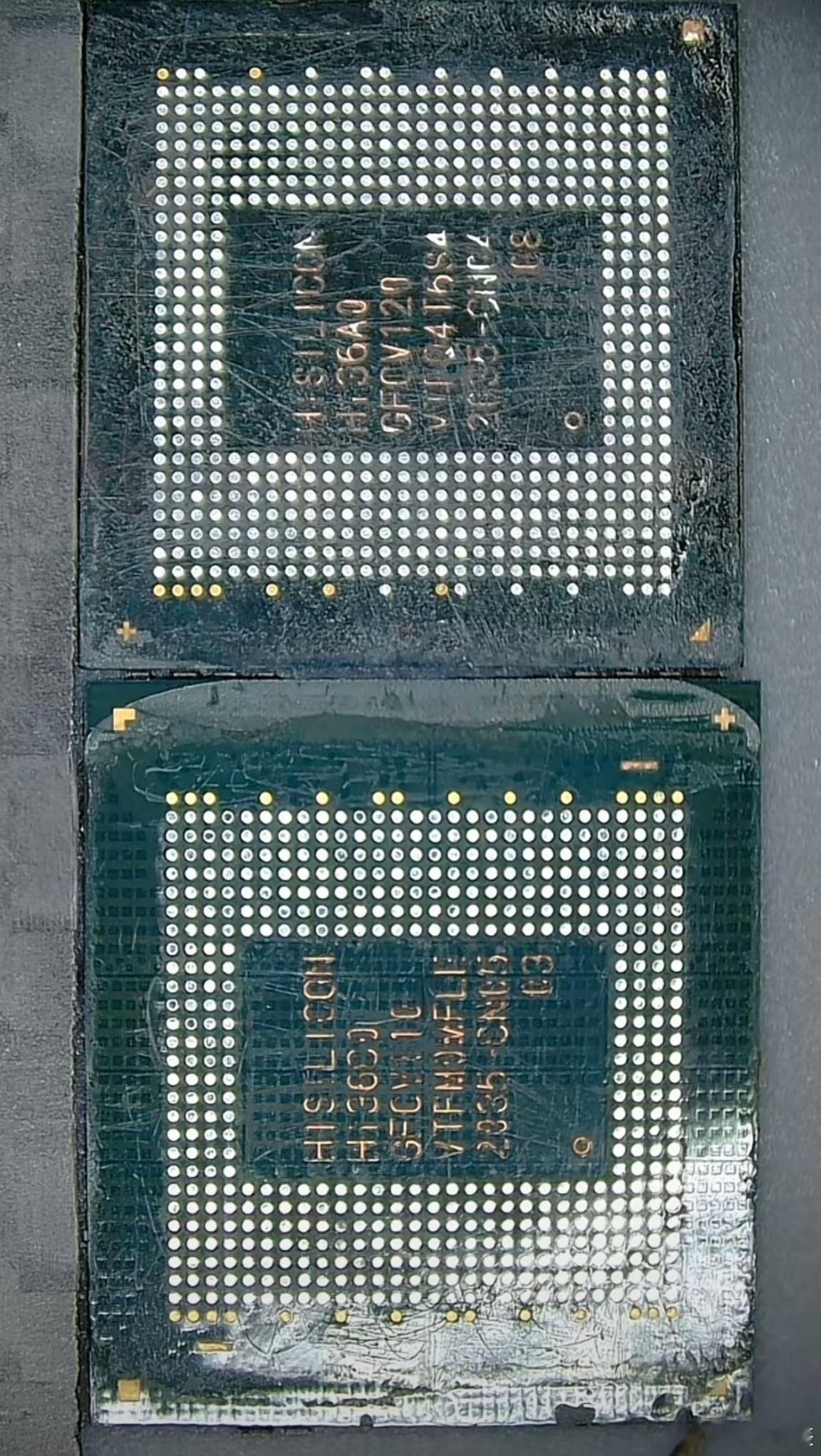 麒麟9020已经被拆了，来源杨长顺拆机 