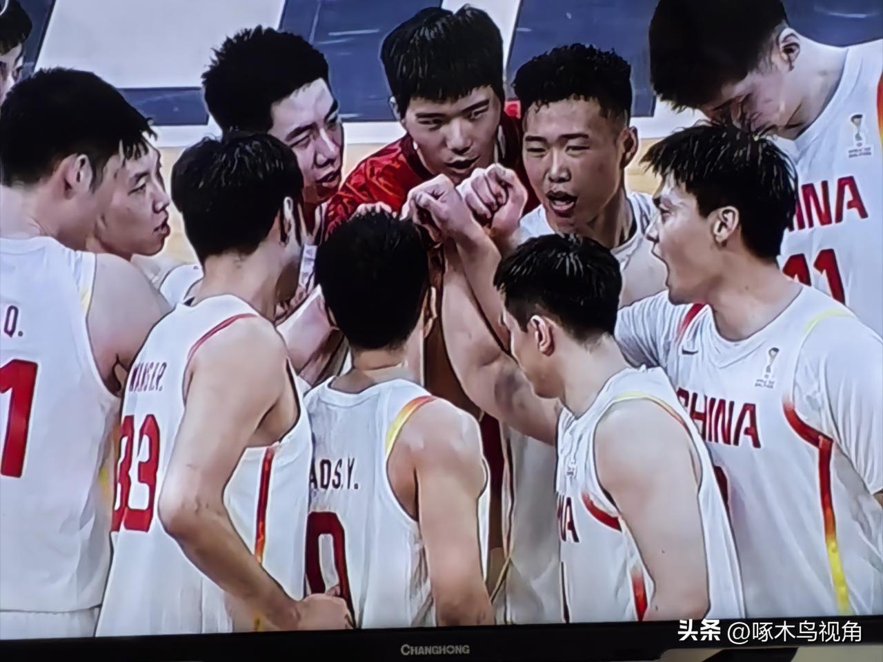 3月1日下午，在刚刚结束的男篮世预赛，中国男篮100:93险胜中国台北队。喜获第