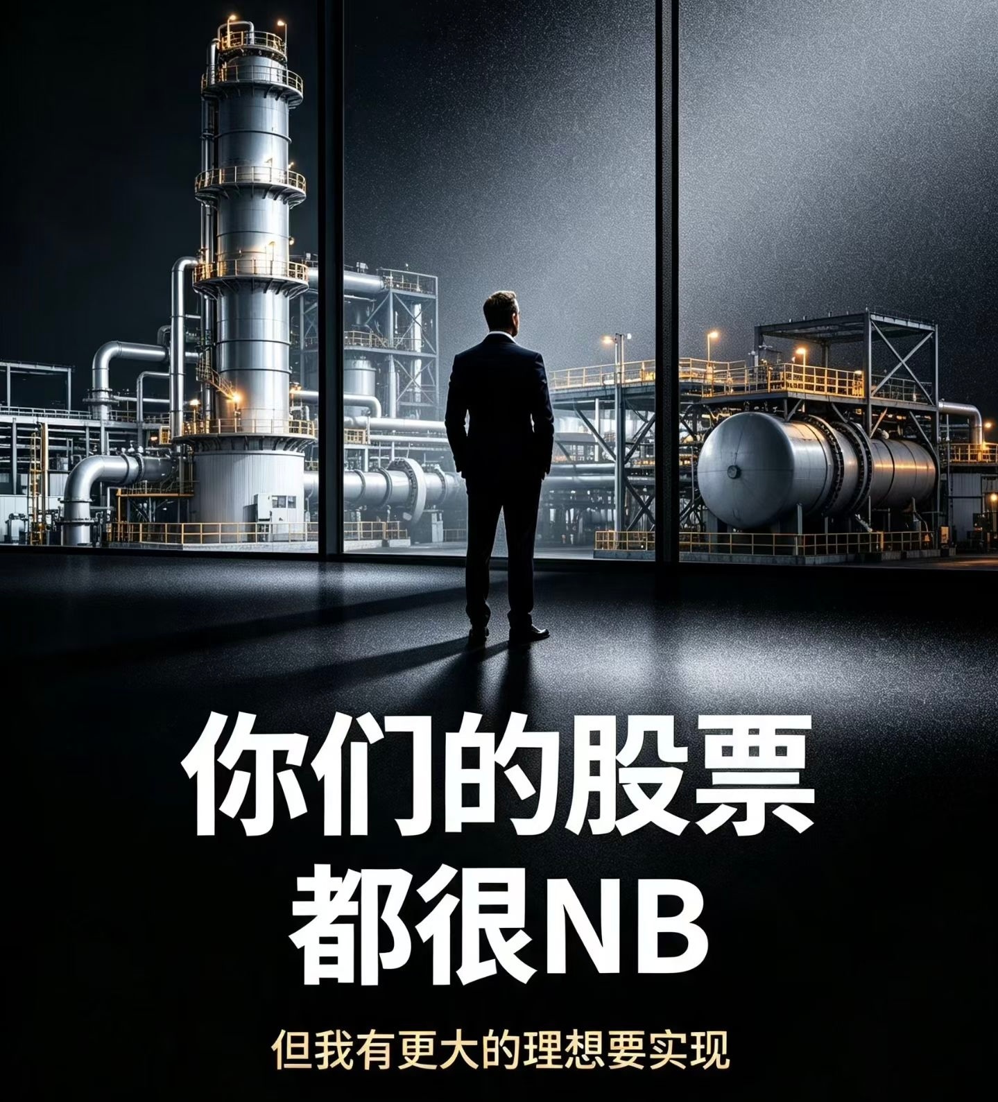 朋友圈看到的图。你猜他是哪家公司的股东
