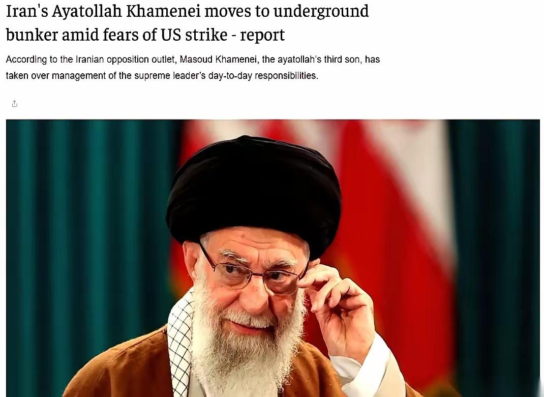 说说伊朗最高领袖哈梅内伊。
一个让人后背发凉的消息传出来了，有媒体爆料，他已经从