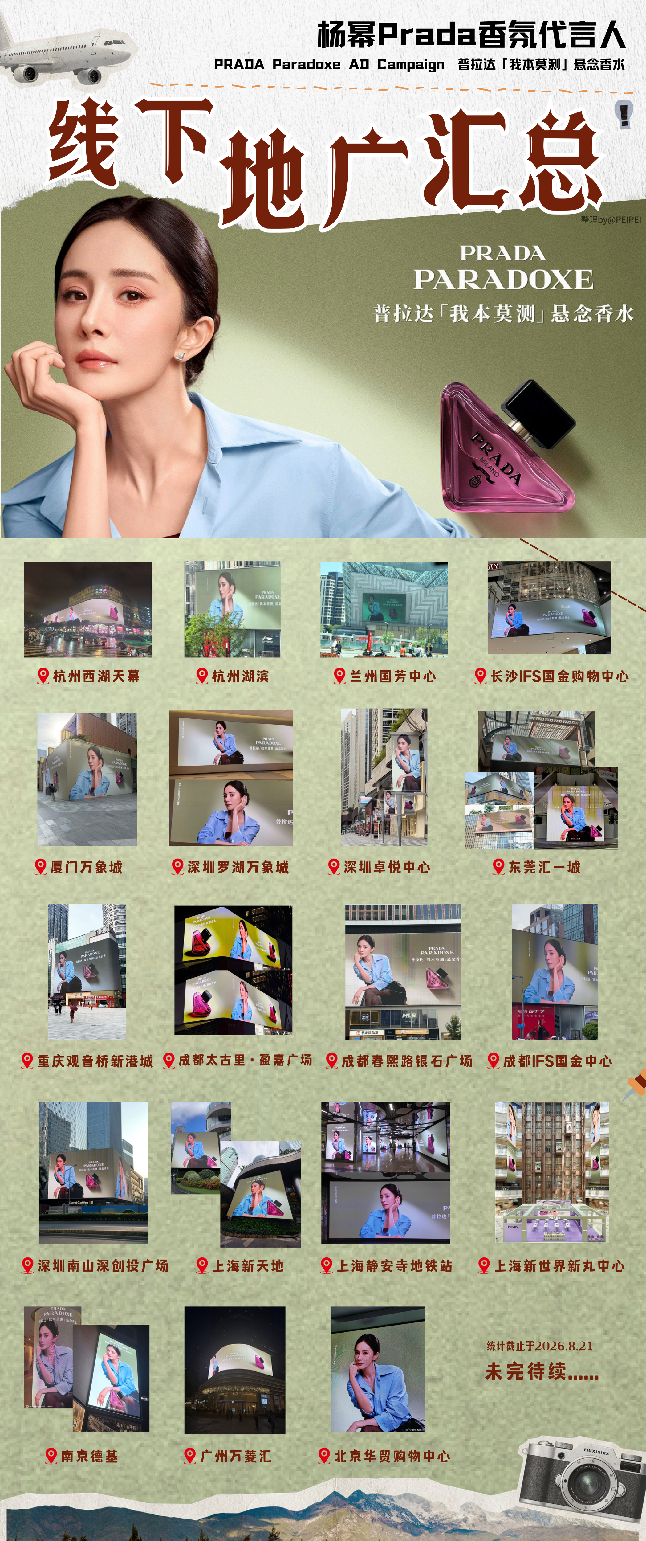 「PRADA Paradoxe 2026 AD Campaign」杨幂x Pra