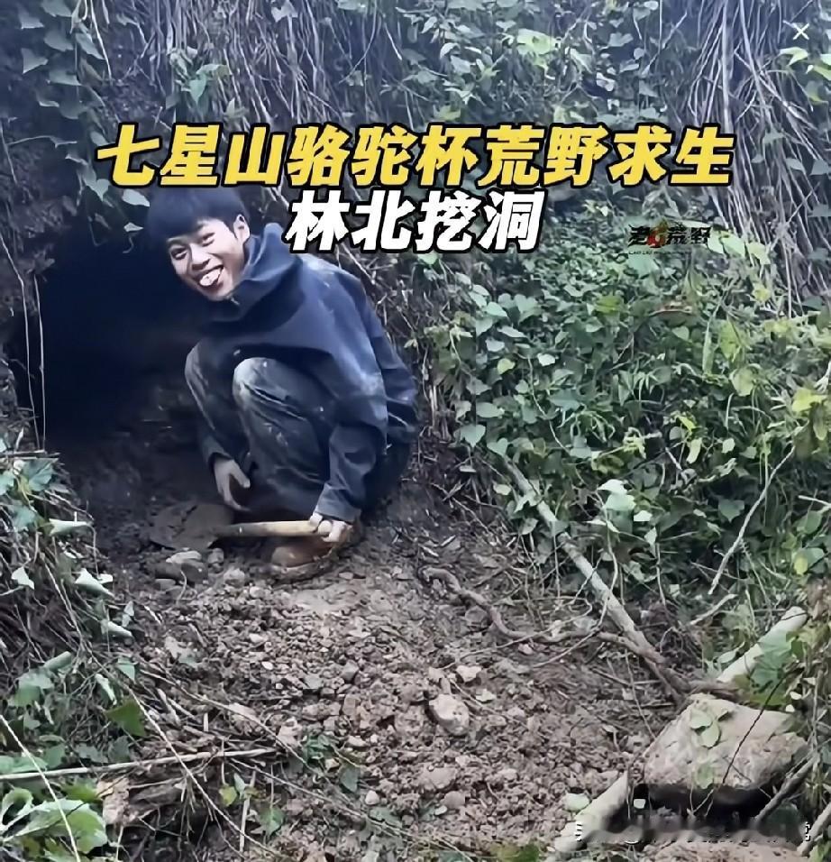 荒野求生林北挖洞这操作是狠人还是傻气
 
刚刷到七星山荒野赛的迷惑操作——选手林