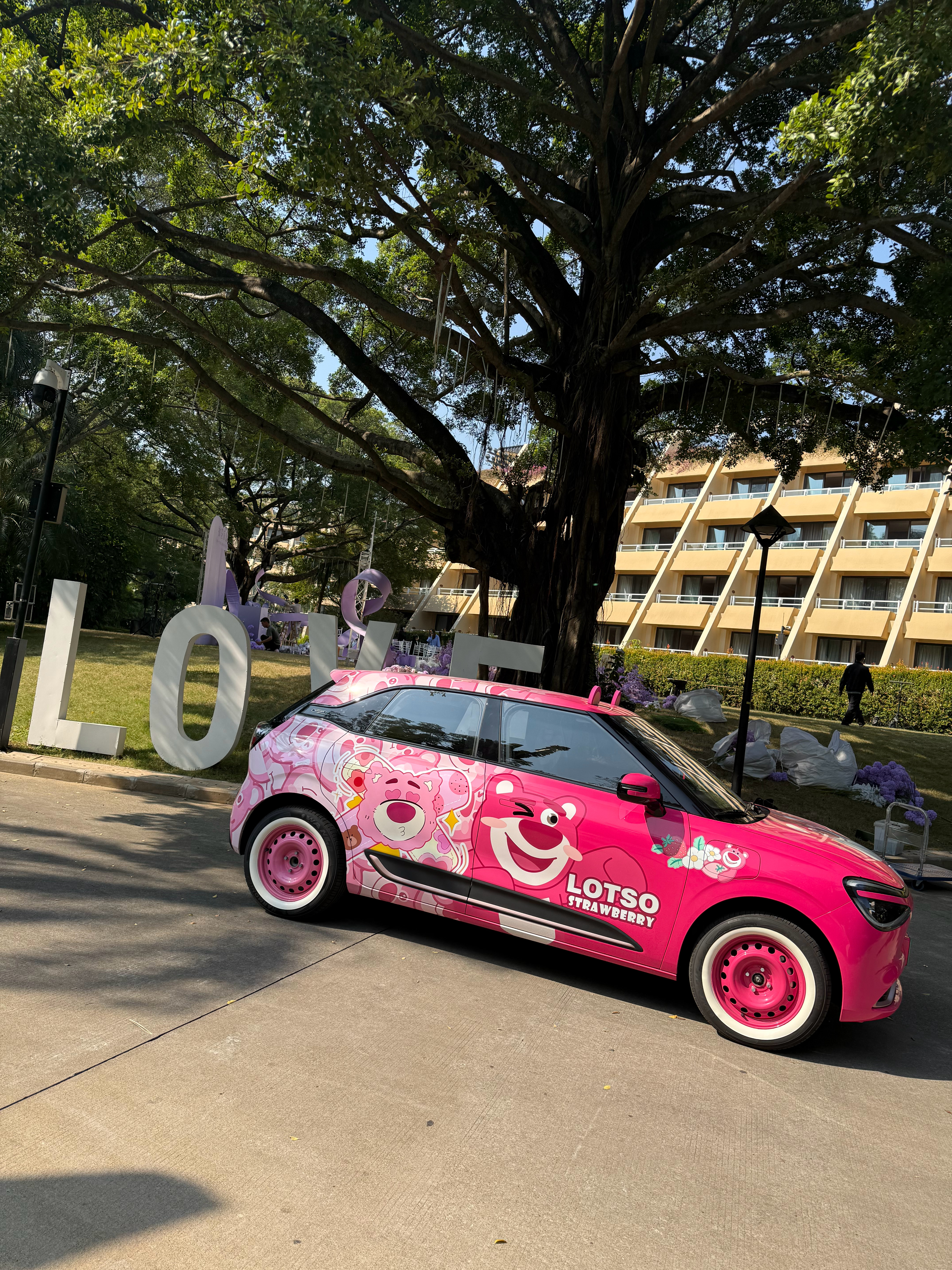 好久没开草莓熊！好天气，出发纳米车主年会