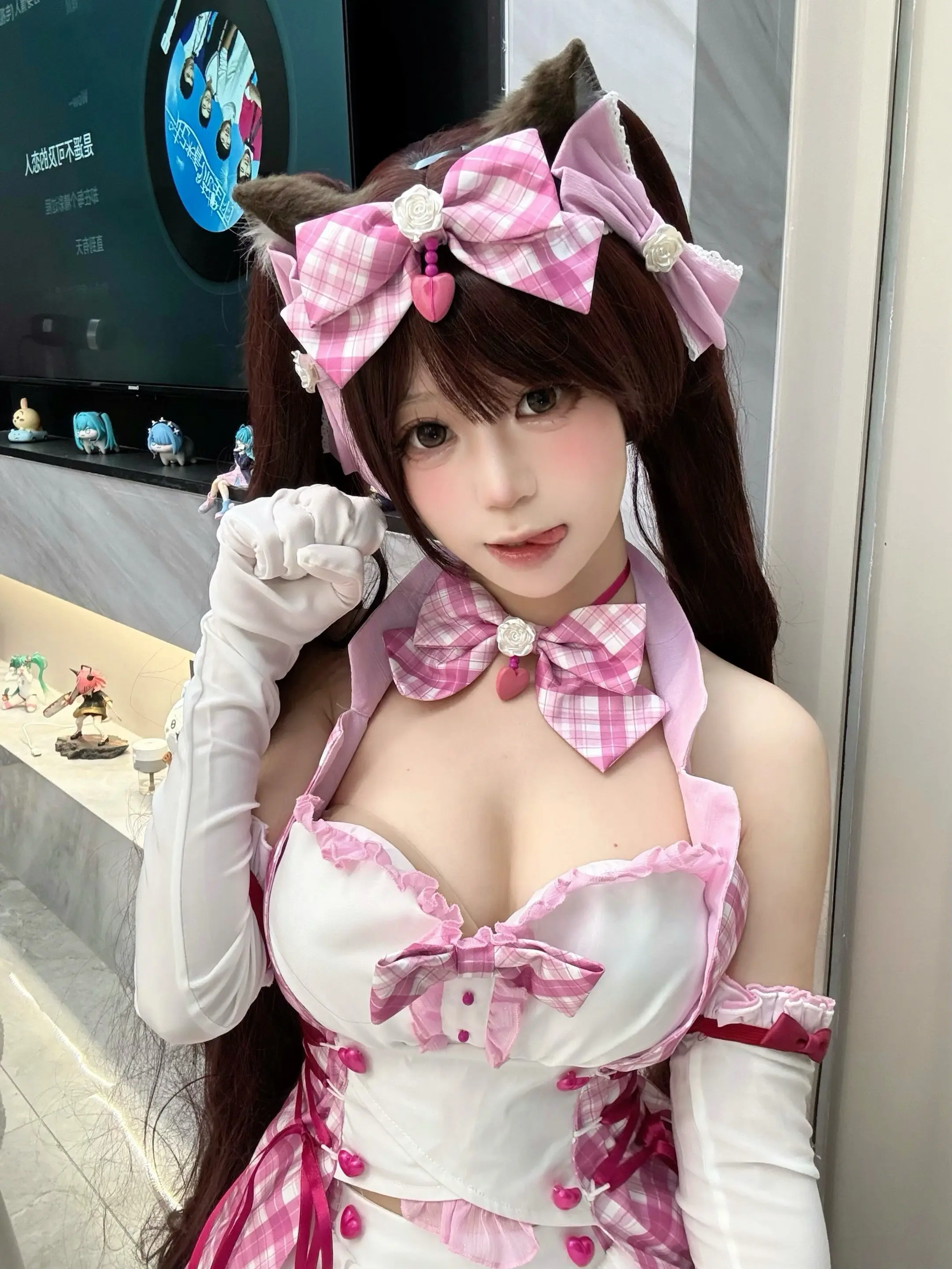 猫娘cos 女仆 cos