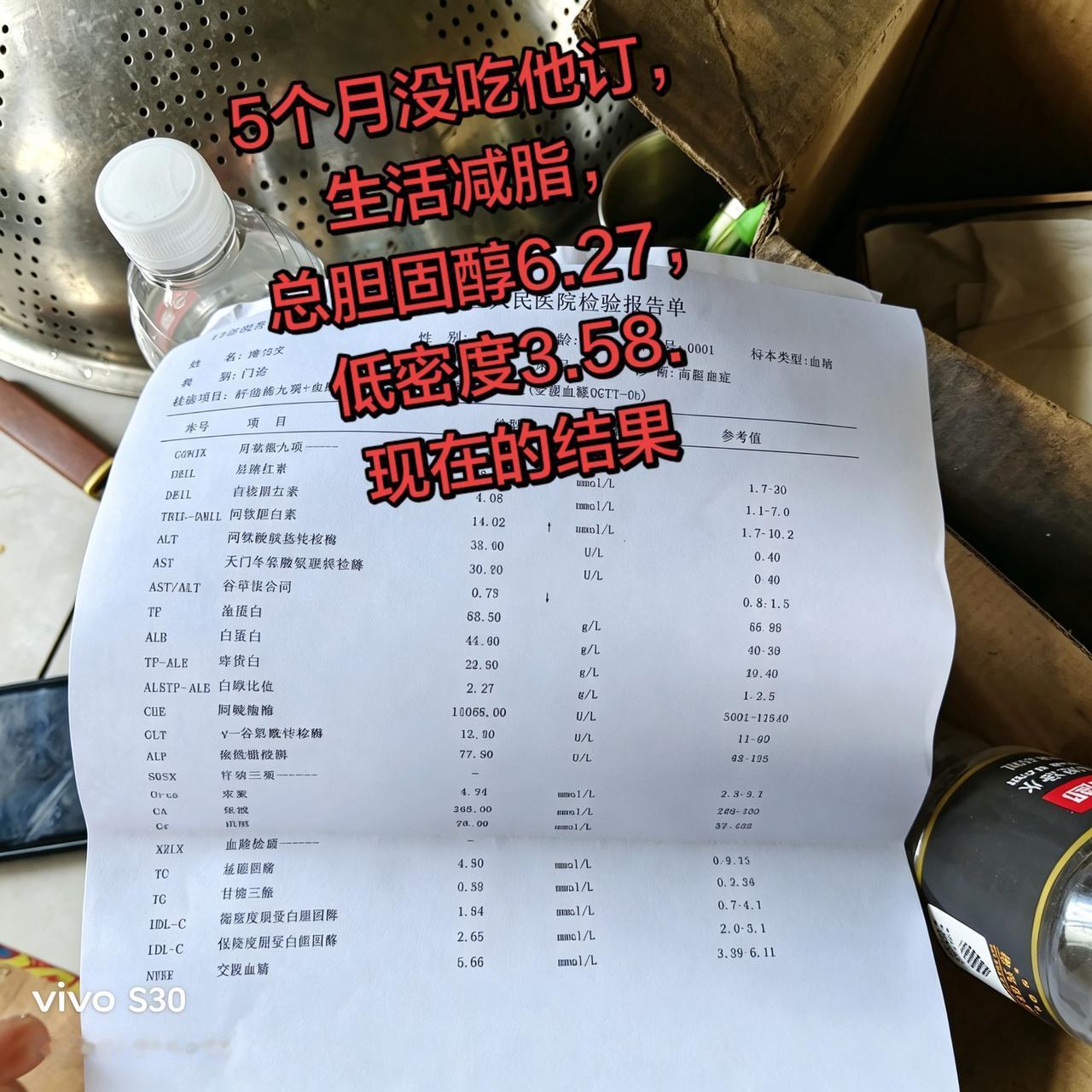 AI高清清晰报告单 抖音ai创作全新升级 化验报告单 保护自己身体最重要 身体不