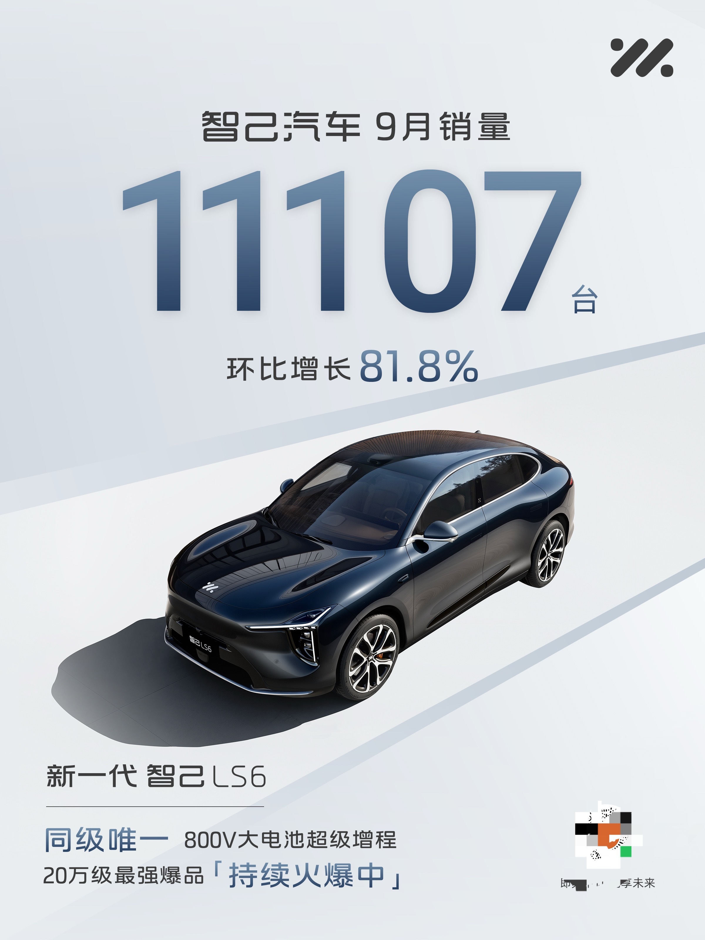 国庆第一天就开始卷9月销量了智己LS6确实出色9月交付过万新一代智己LS6还是太