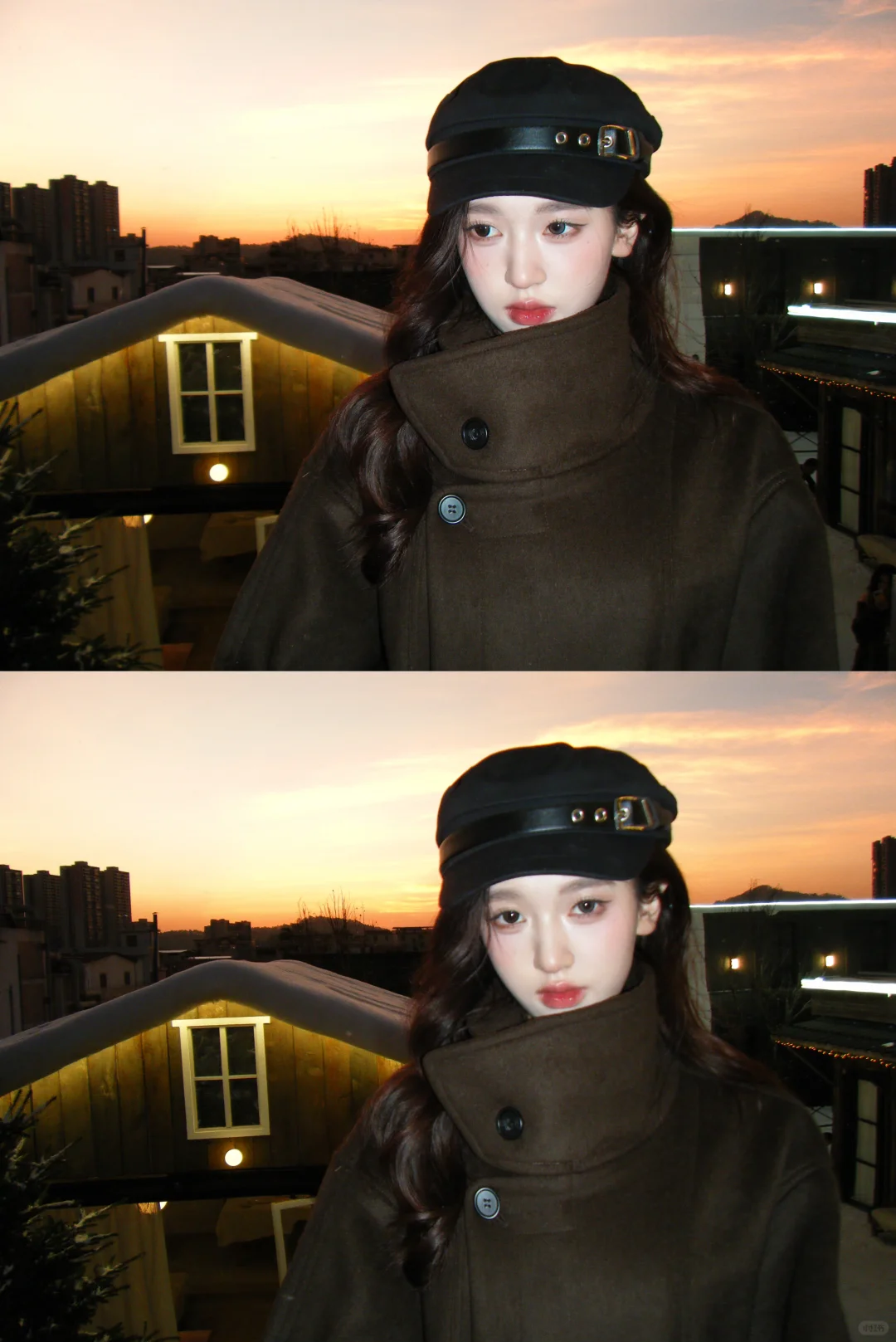 sunset moment