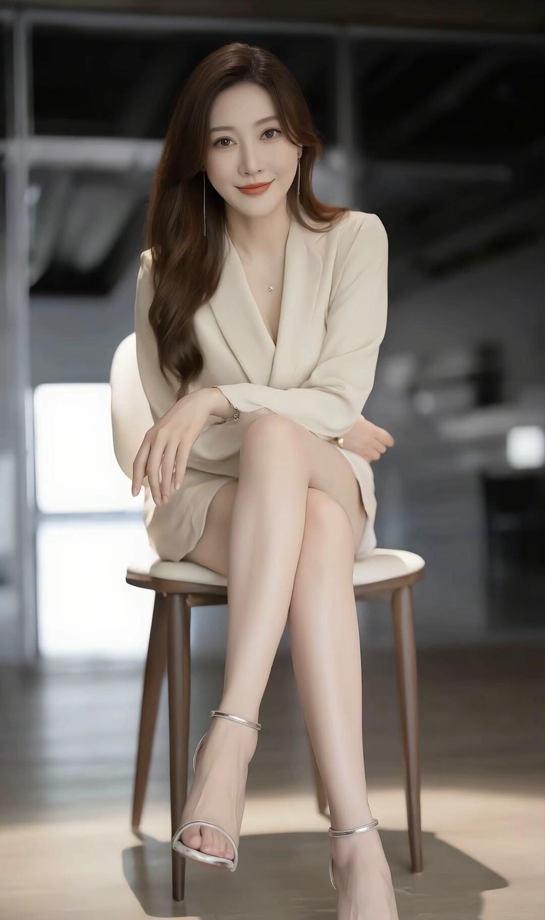 优雅职场风，自信满满，微笑面对每一天！