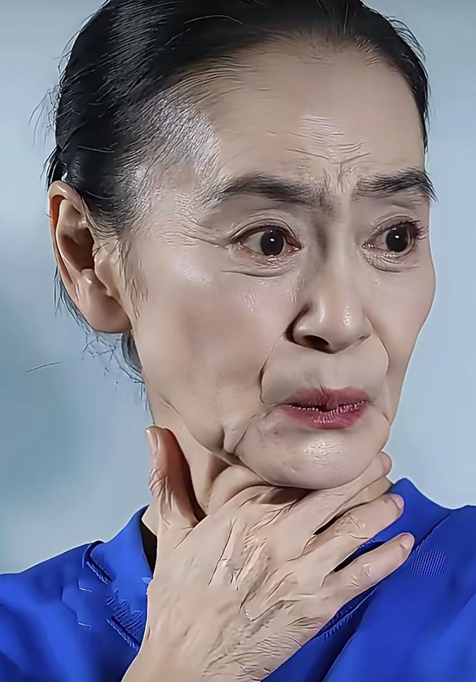 人老珠黄的老阿姨，依然肤白貌美