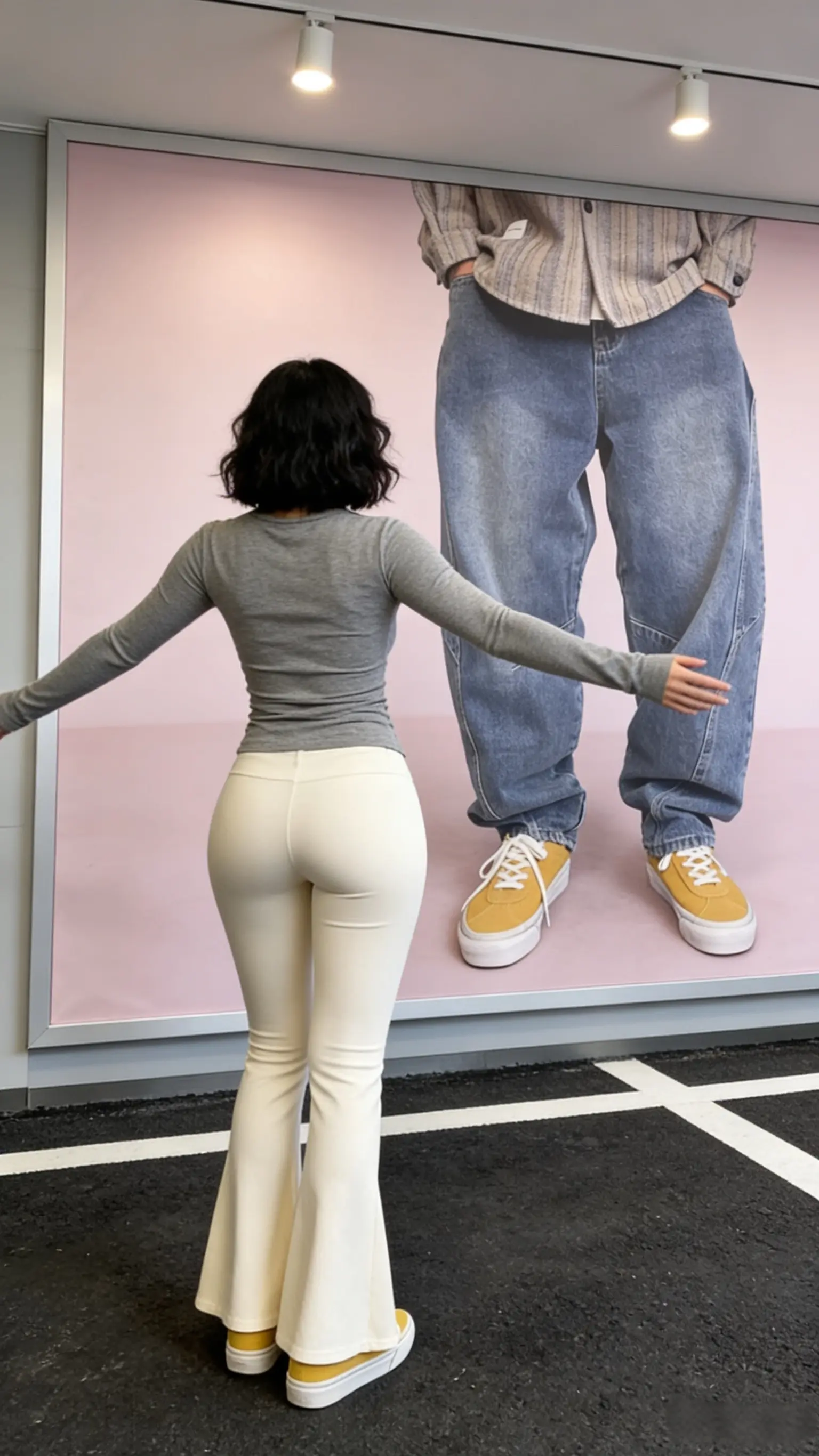 大码美式休闲痞帅重磅水洗复古牛仔裤男直筒宽松百搭锥形裤子潮流         ✓