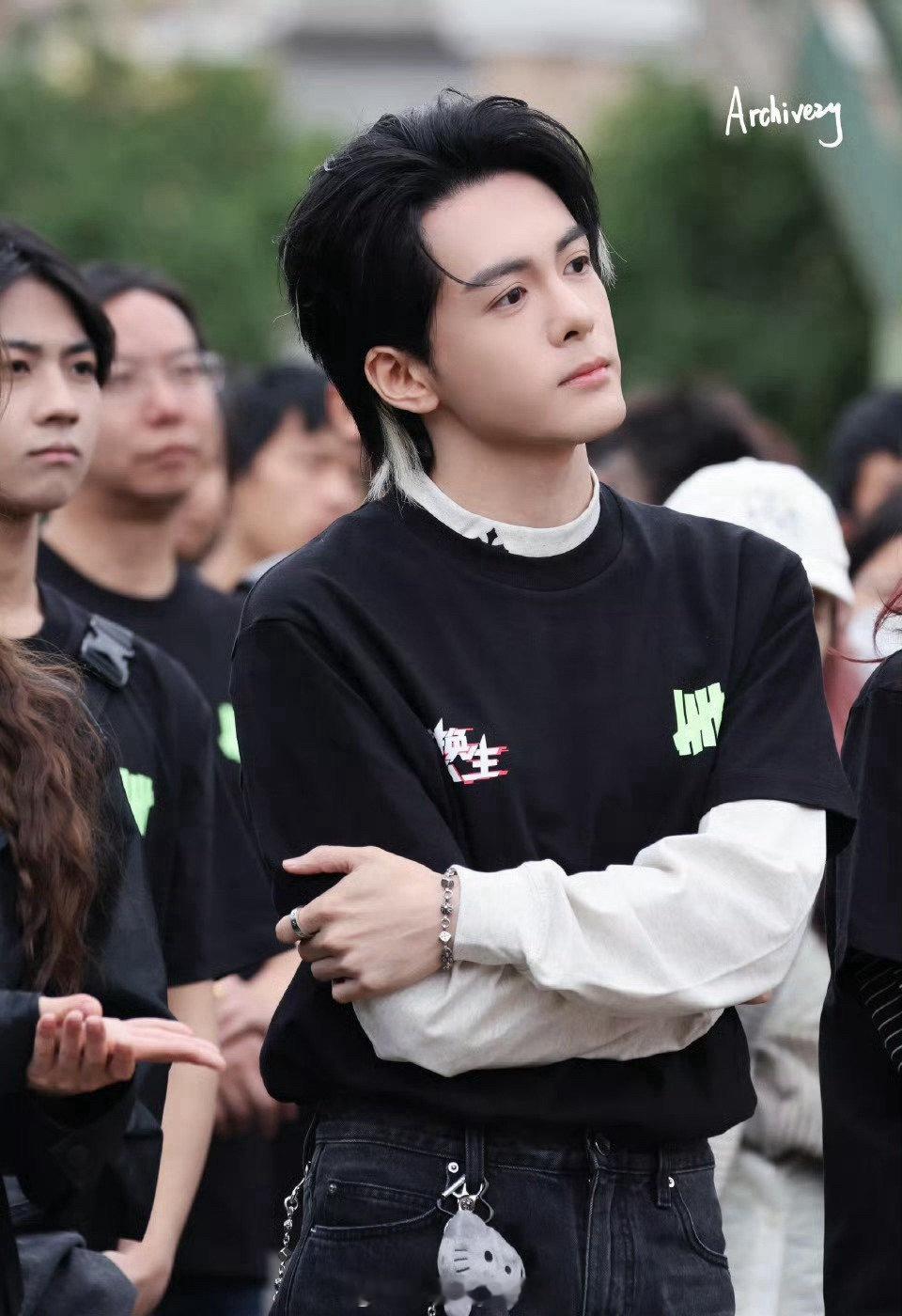 曾舜晞、张康乐《交换人生》开机了，来看两位的开机现场照[馋嘴] ​​​