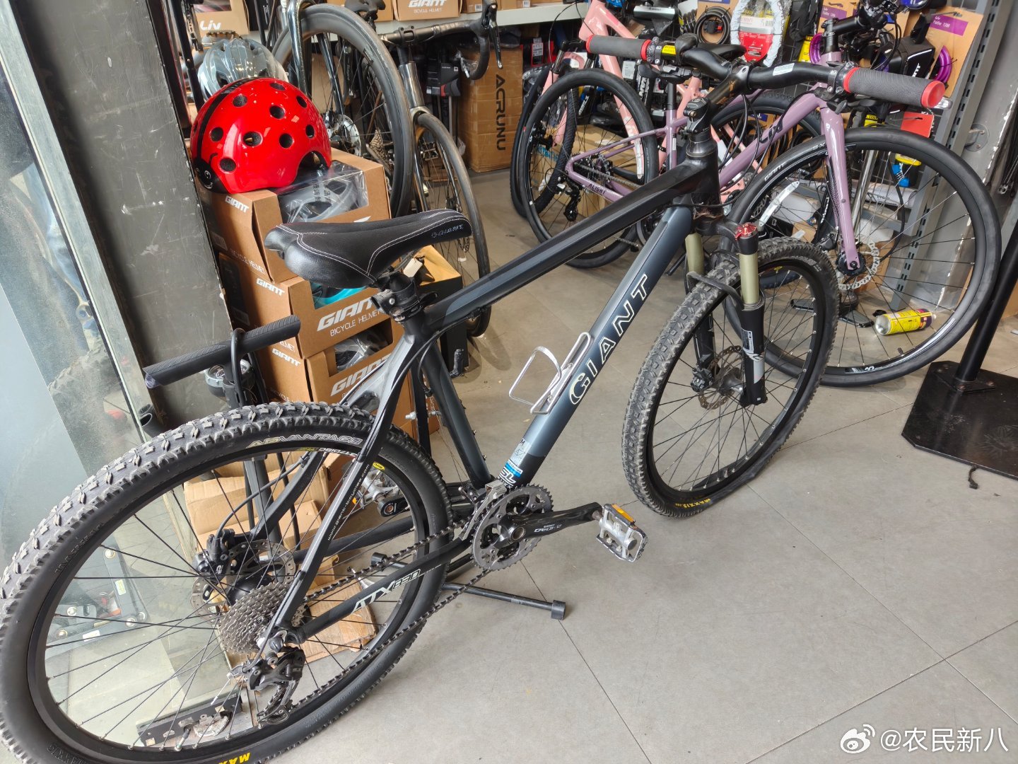 该说不说，江淮的好处——不心疼春天到了，又到了骑车的时间我的17岁的“小”捷安特