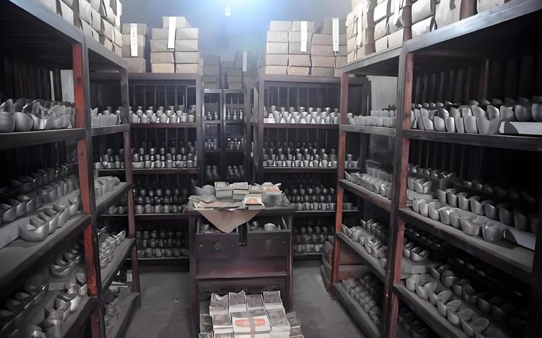 民国各钱庄都有自己的银库
《银元时代生活史》的作者陈存仁这么写：我曾到福康钱庄参