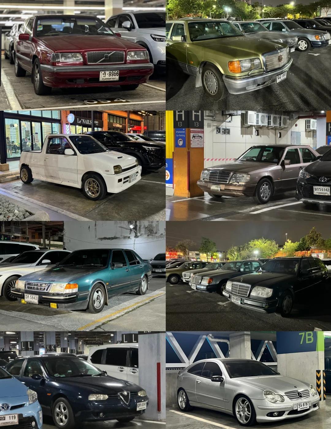 车迷去泰国必逛的地方
停车场❗
24年去泰国，每次都曼谷停车场乐而忘返[惊喜]