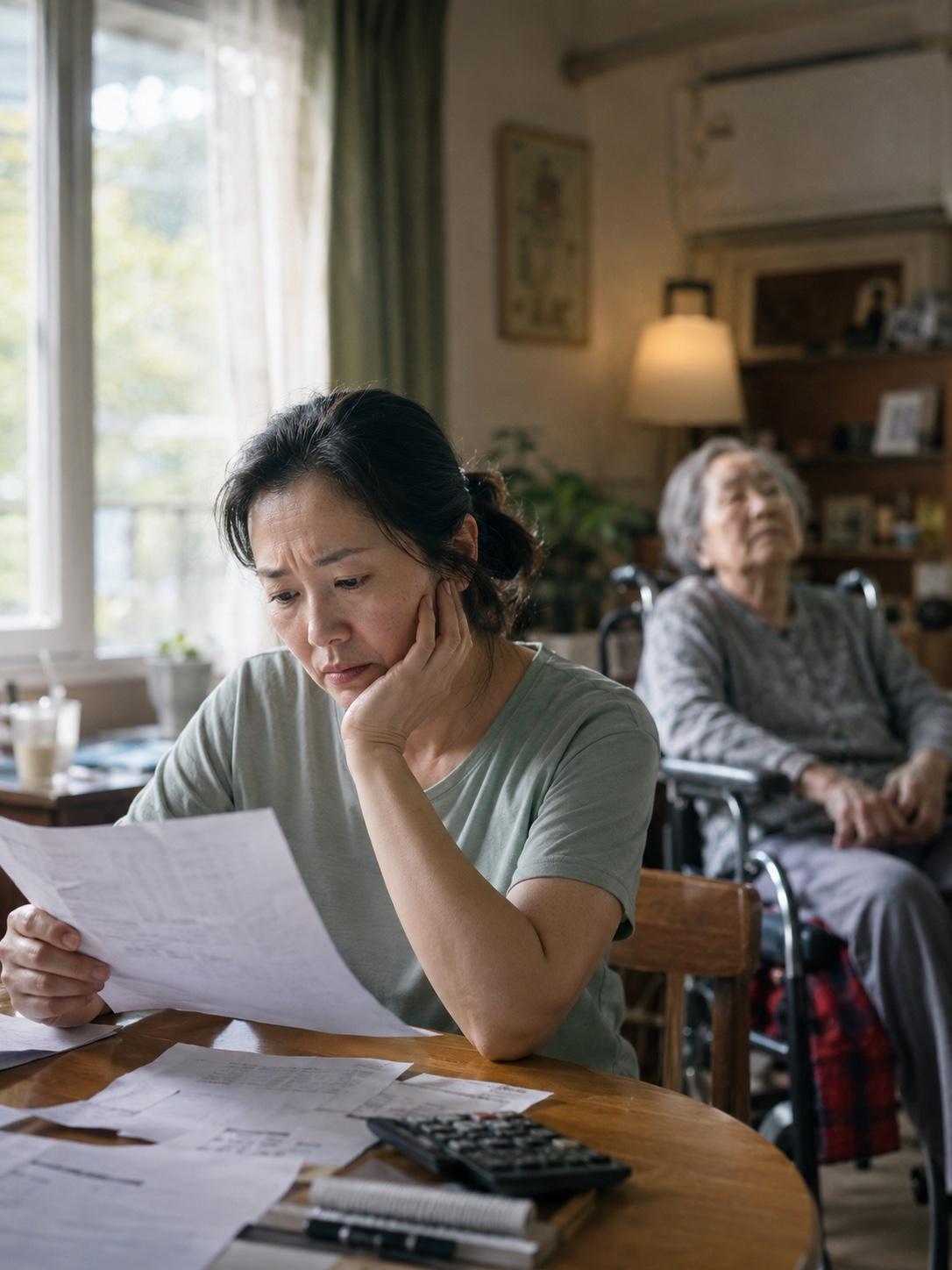 比起补贴到账，我更盼护理员真能进门。

看到约200万名中度以上失能老人受益，我