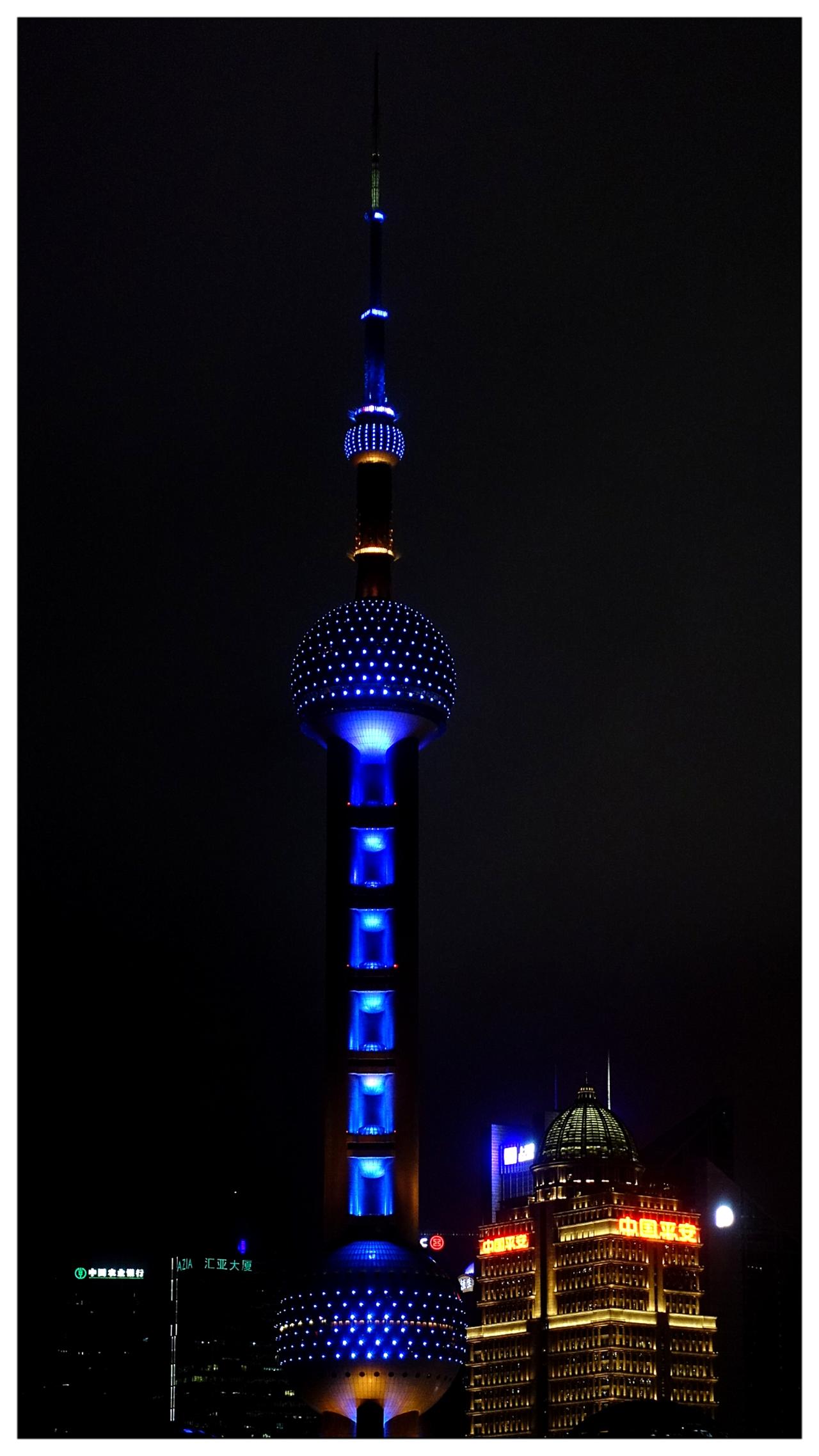 东方明珠之夜景