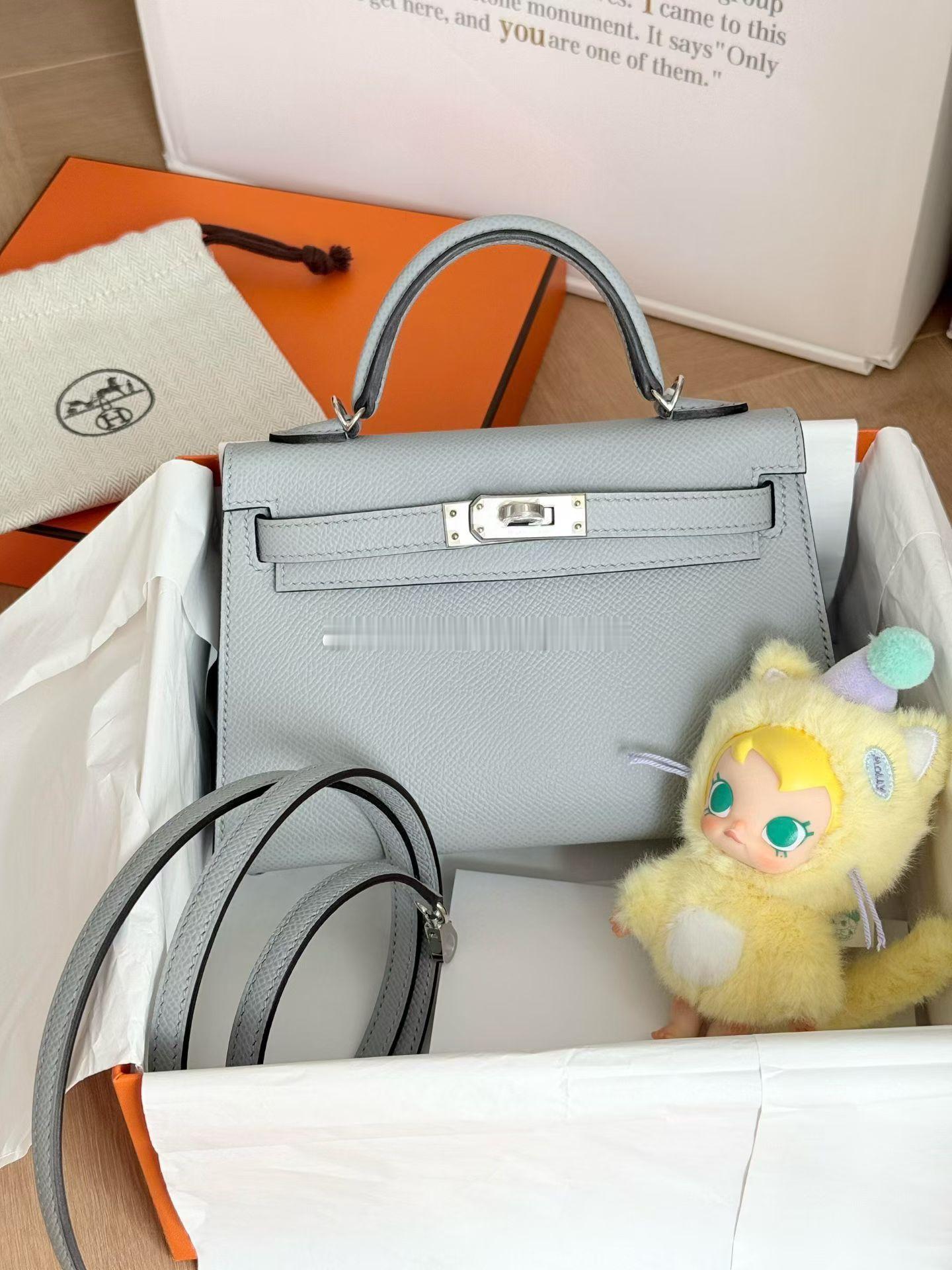 Kelly mini二代 Epsom皮 8U冰川蓝 