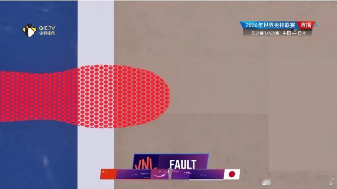 这一脚注定会被纳入历史！中国男排1比3日本男排中国男排vs日本男排2026年世界