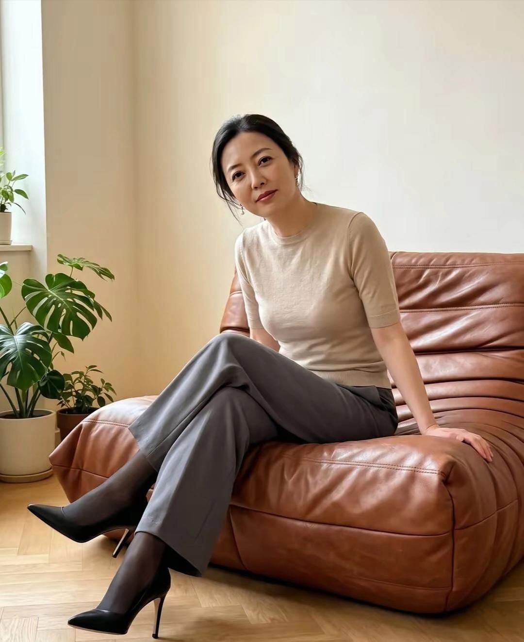 美女在民间，岁月从来不败美女哈。
[呲牙][捂脸]，。。。