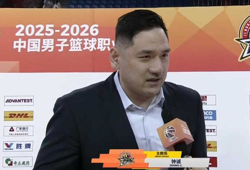 吉林男篮主场险胜北京男篮的赛后采访，主教练钟诚说道：“这场比赛球员的努力程度非常