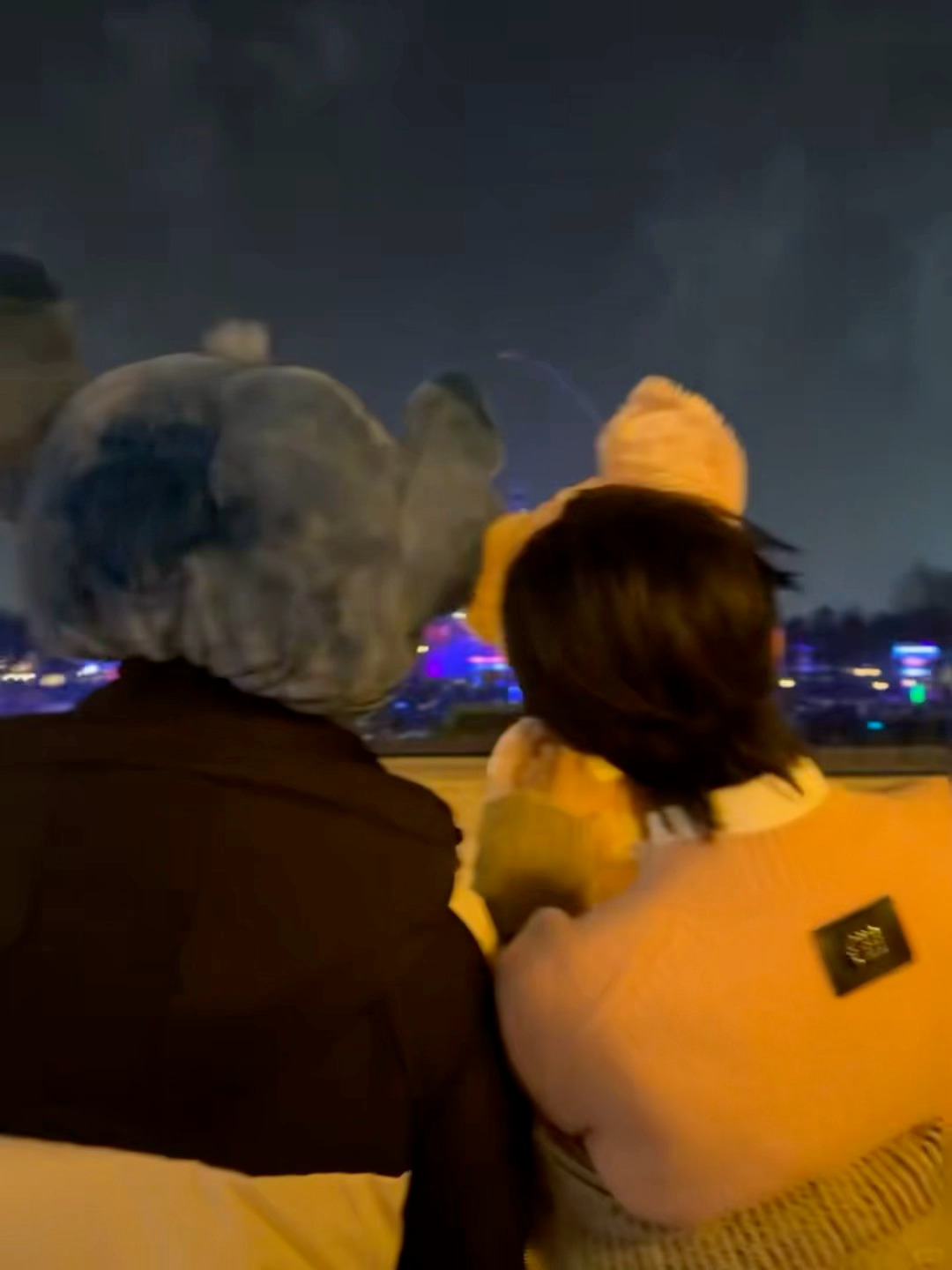 烟花虽然短暂，但是你们的感情确是永远的 