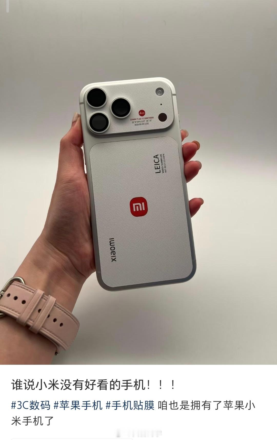 谁说小米没有好看的手机！！！？苹果？小米？苹果新任CEO特努斯是谁