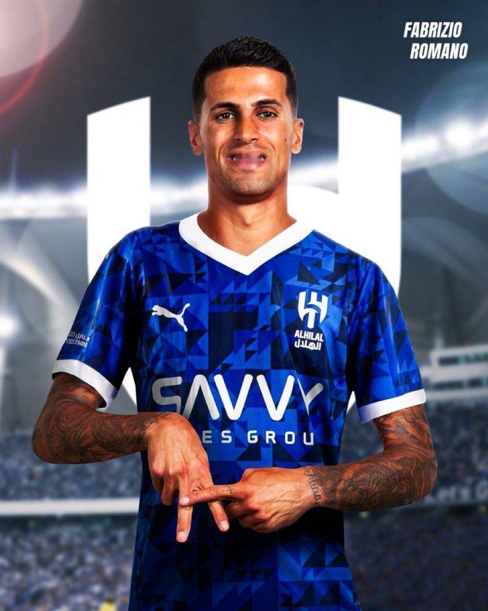 罗马诺：若昂·坎塞洛 (Jo?o Cancelo) 转会阿尔希拉尔 (Al Hi