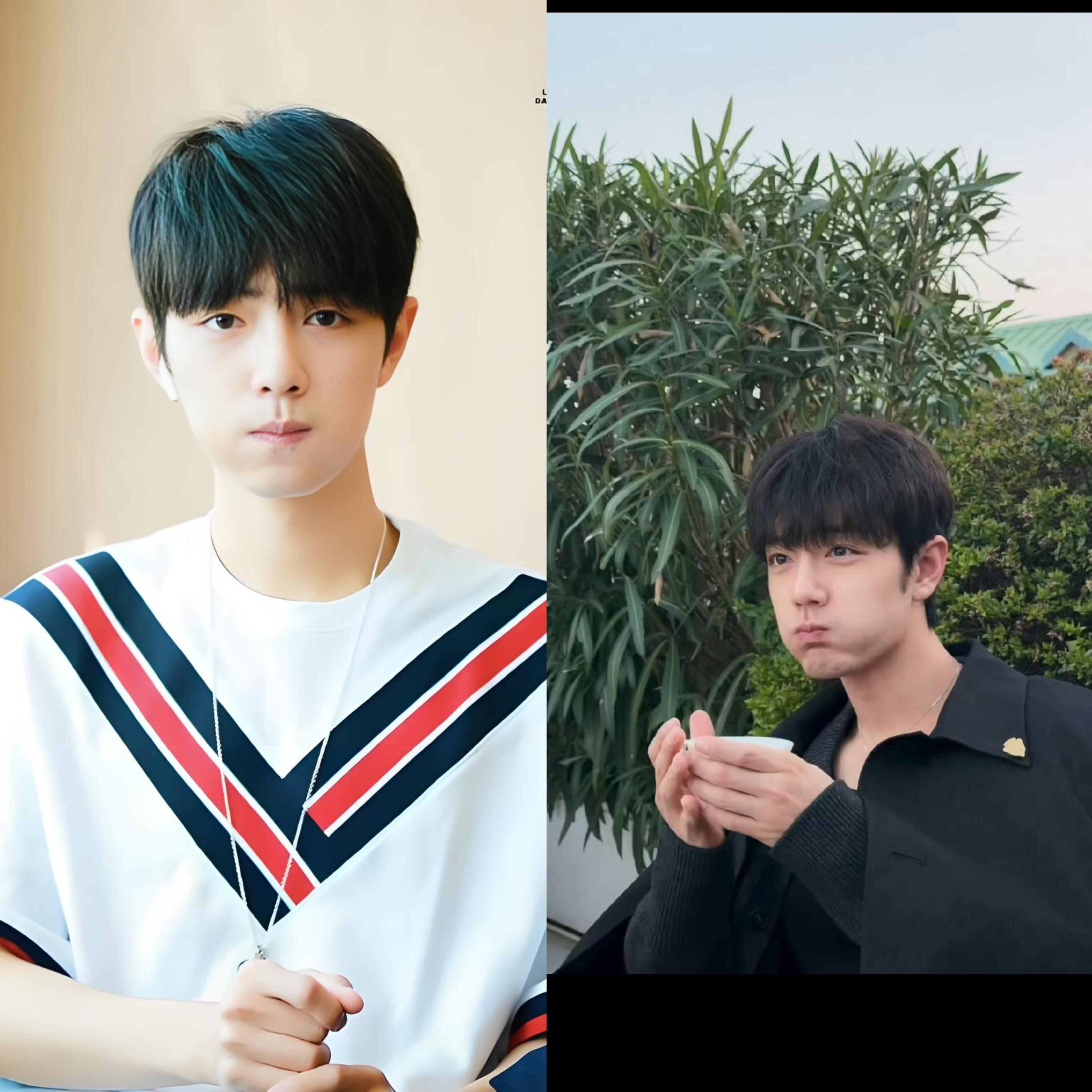 左边应该是2017-2018,但是右边的是2026年,肖战1991年的,我已经被